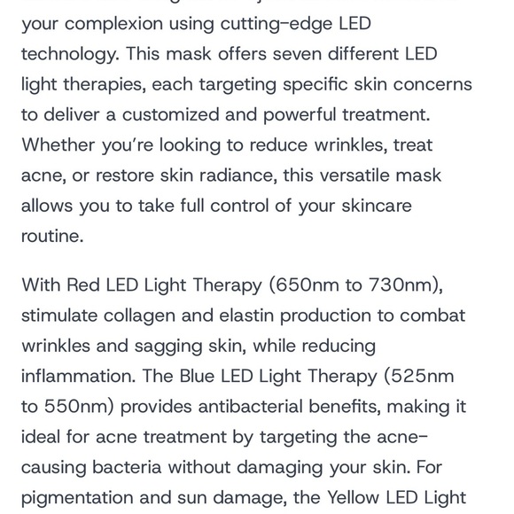 Dermalectives LED Face Shield - Picture 4 of 4